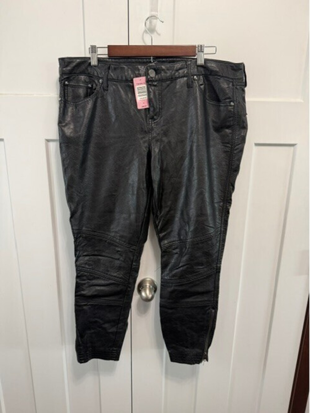 NWT Torrid faux leather moto pants size 16 plus size